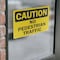 Signmission No Pedestrian Traffic Caution Sign, Vinyl Decal, 14in W x 10in L, 2PK OS-2PACK-CS-D-1014-L-19208 - alternate 4